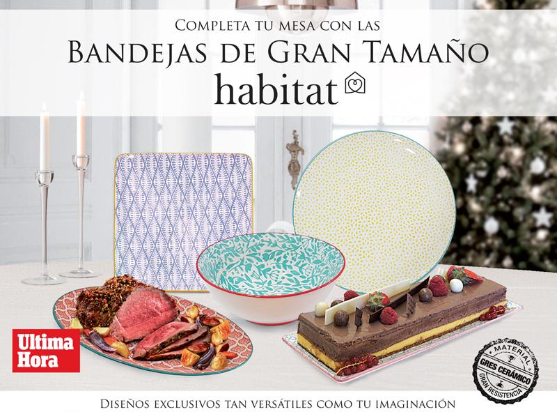 ¡ Preciosas bandejas diseño Habitat!