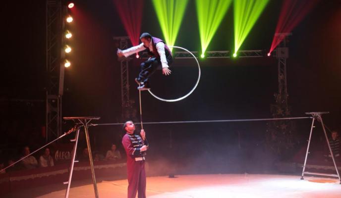 Palma discreto uh circo alegria fotos: pilar pellicer