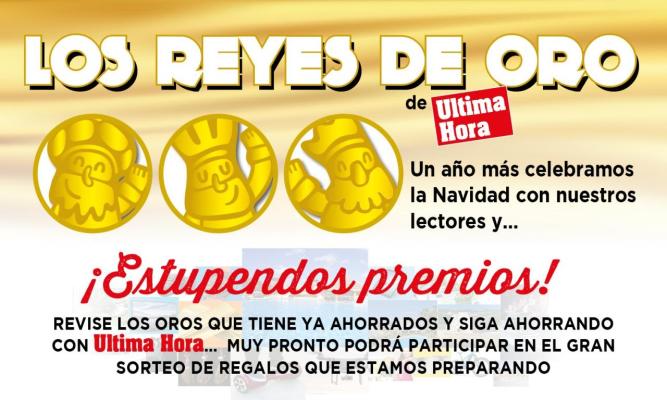 Los Reyes de Oro ya están cerca.