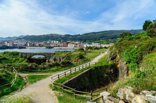 Scenic Coastal Pathway in Castro Urdiales, Spain
