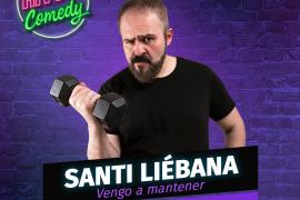 Santi Liébana y su relación con el fitness, en Rívoli Comedy